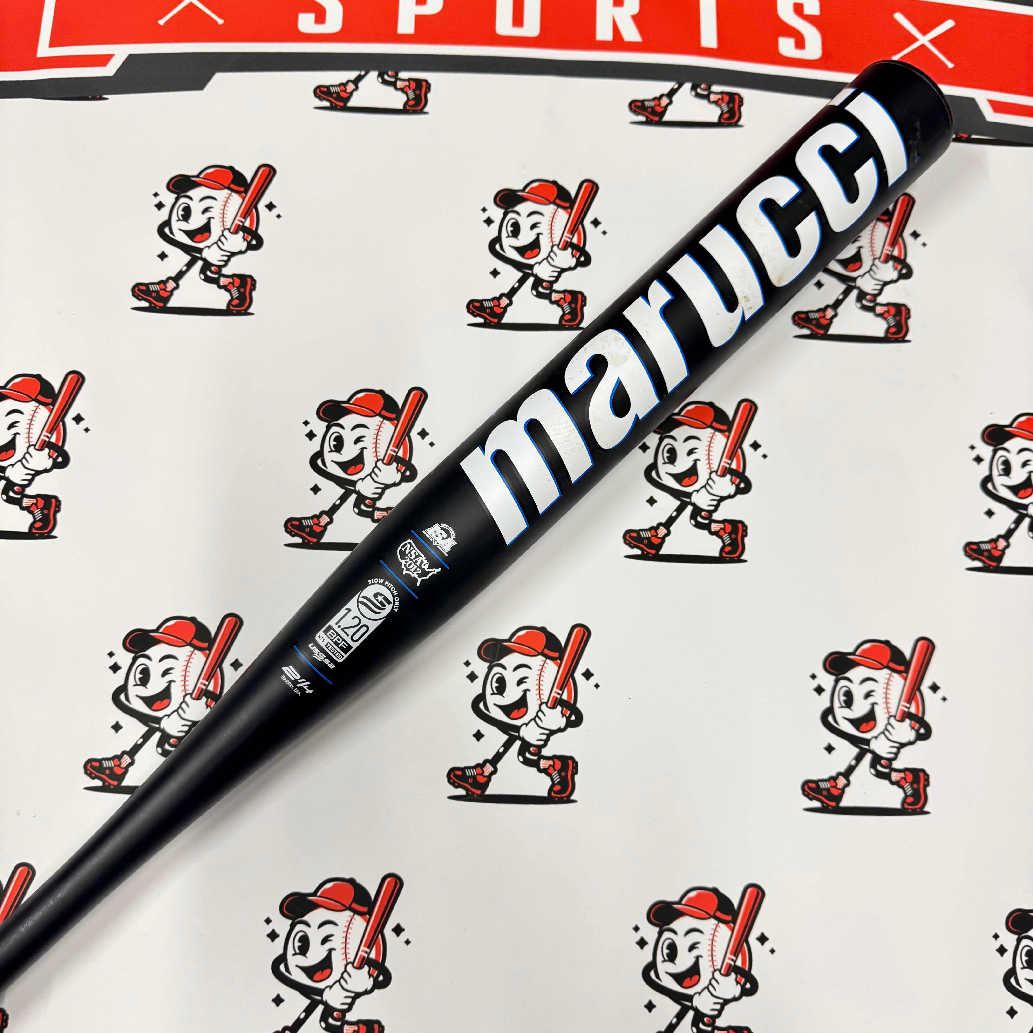 (AUCTION) USED 2025 Marucci Cypher Loaded USSSA Slowpitch Softball Bat - MSPC1BHU (26oz)