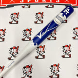 (AUCTION) USED 2025 Victus LA Dodgers Ya-Ya Load USSSA Slowpitch Softball Bat - VSPD1YU (26oz)