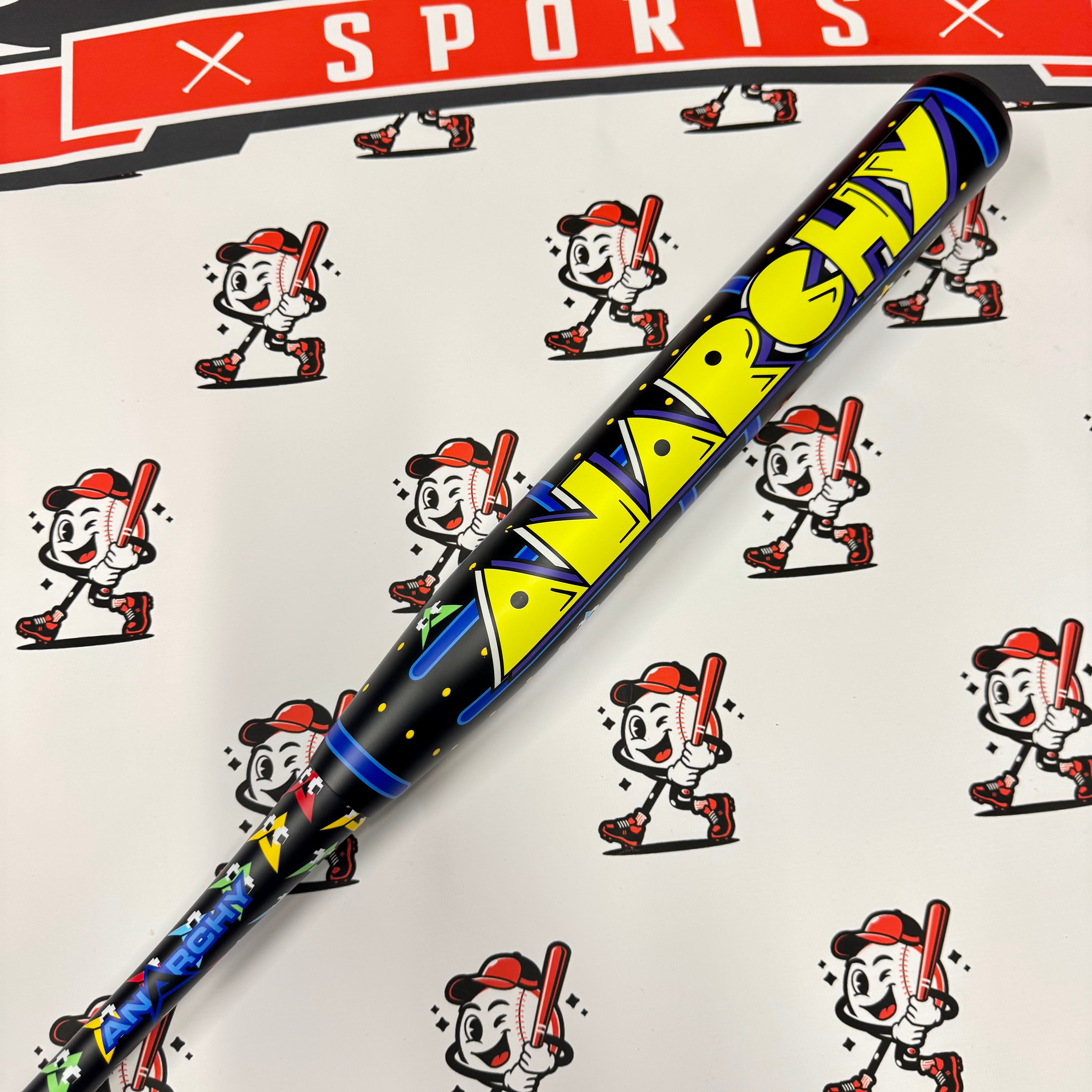 (AUCTION) NEW 2025 Anarchy Retro Man End Load USA/ASA Slowpitch Softball Bat ASPPAC25A (25oz)