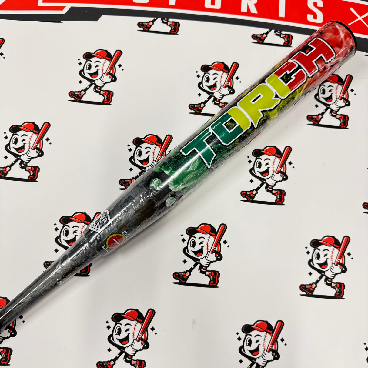 (AUCTION) 2025 Monsta Torch Rasta - MX – 2PC - 3500 Handle - Balanced - USA/ASA Slowpitch Softball Bat (26oz)