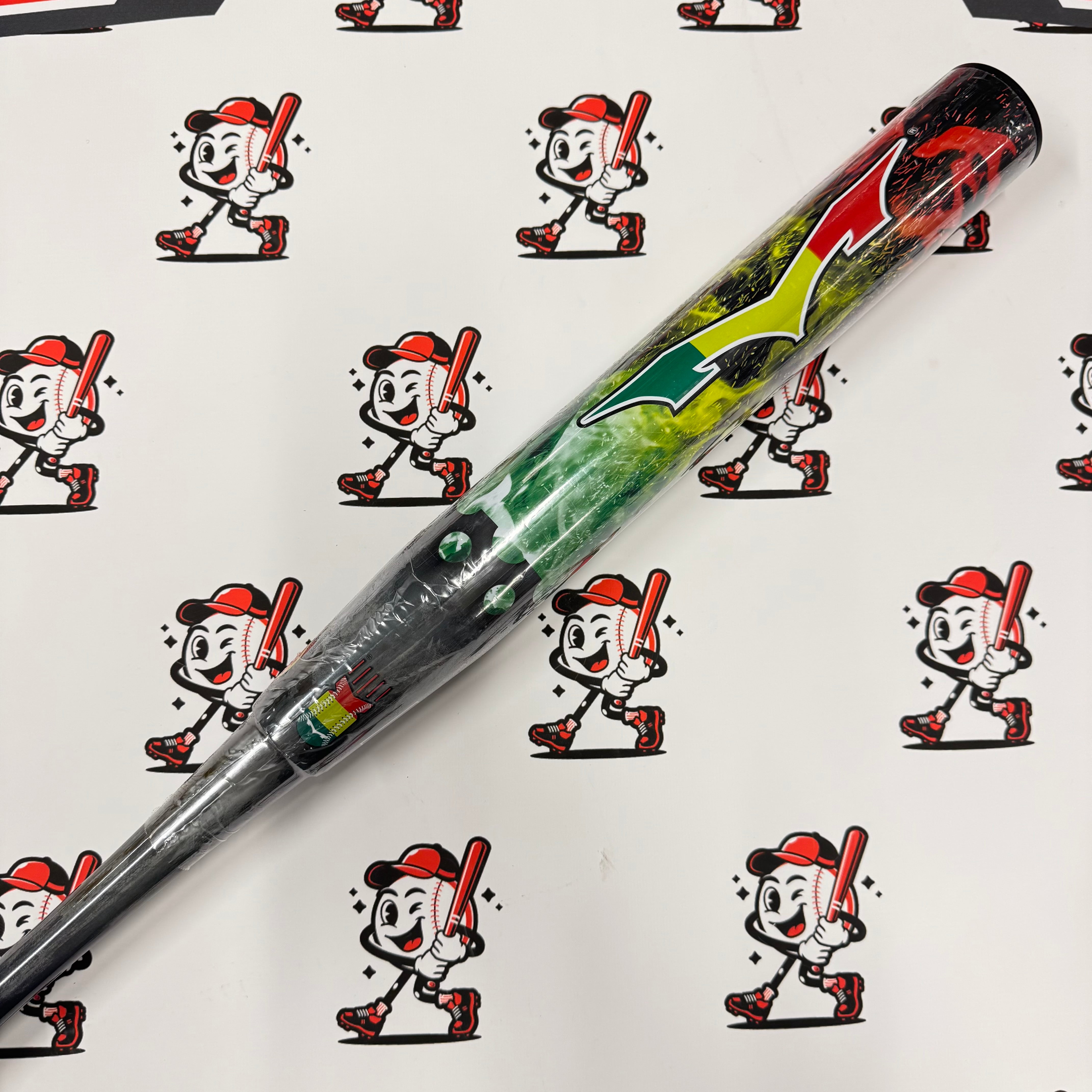 (AUCTION) 2025 Monsta Torch Rasta - MX – 2PC - 3500 Handle - Balanced - USA/ASA Slowpitch Softball Bat (26oz)