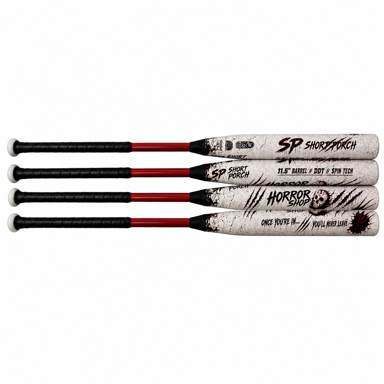 2026 Short Porch Horror Shop Loaded USSSA Slowpitch Softball Bat