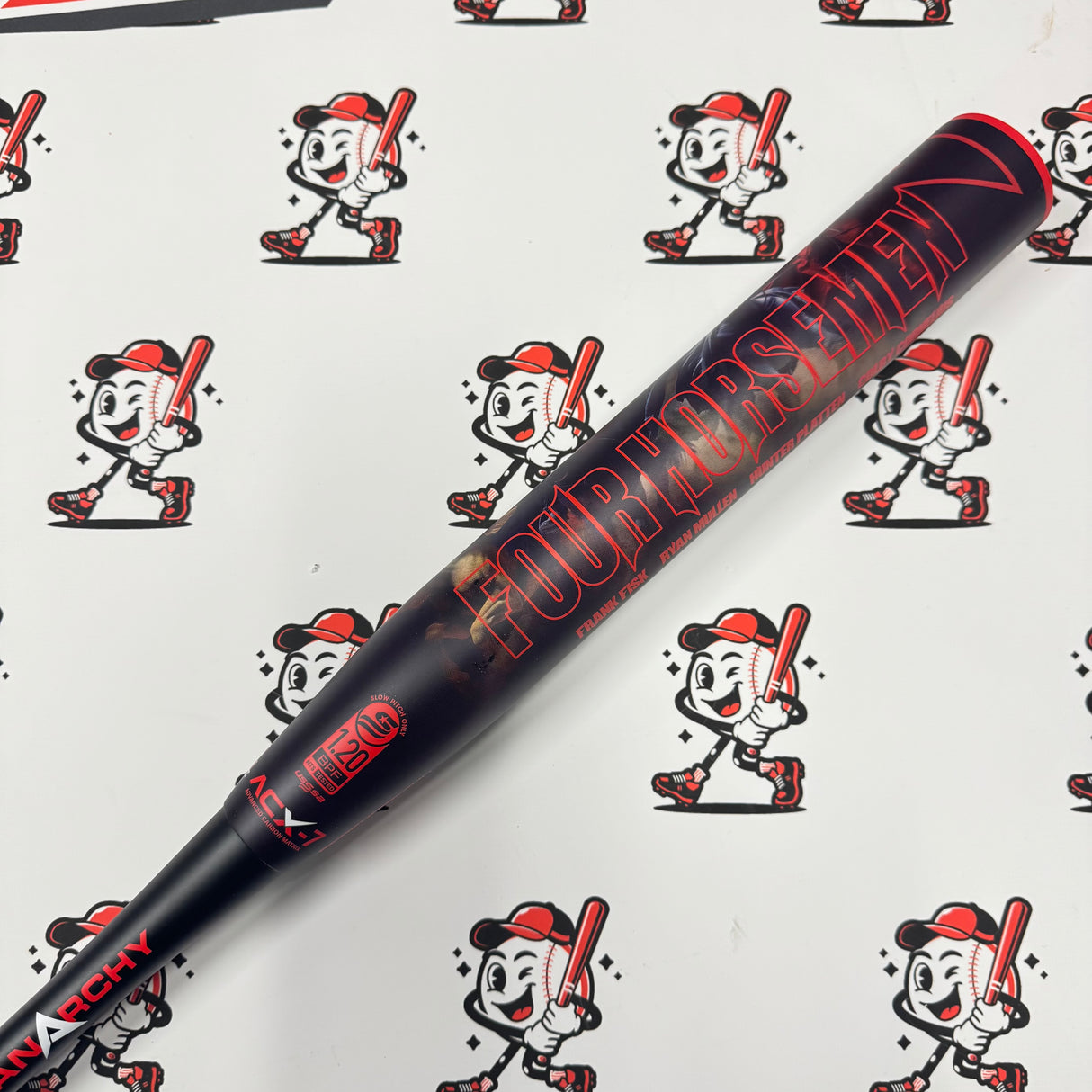 (AUCTION) NEW 2024 Anarchy Four Horsemen 1oz End Load USSSA Slowpitch Softball Bat ASPFHORS24U (26oz)