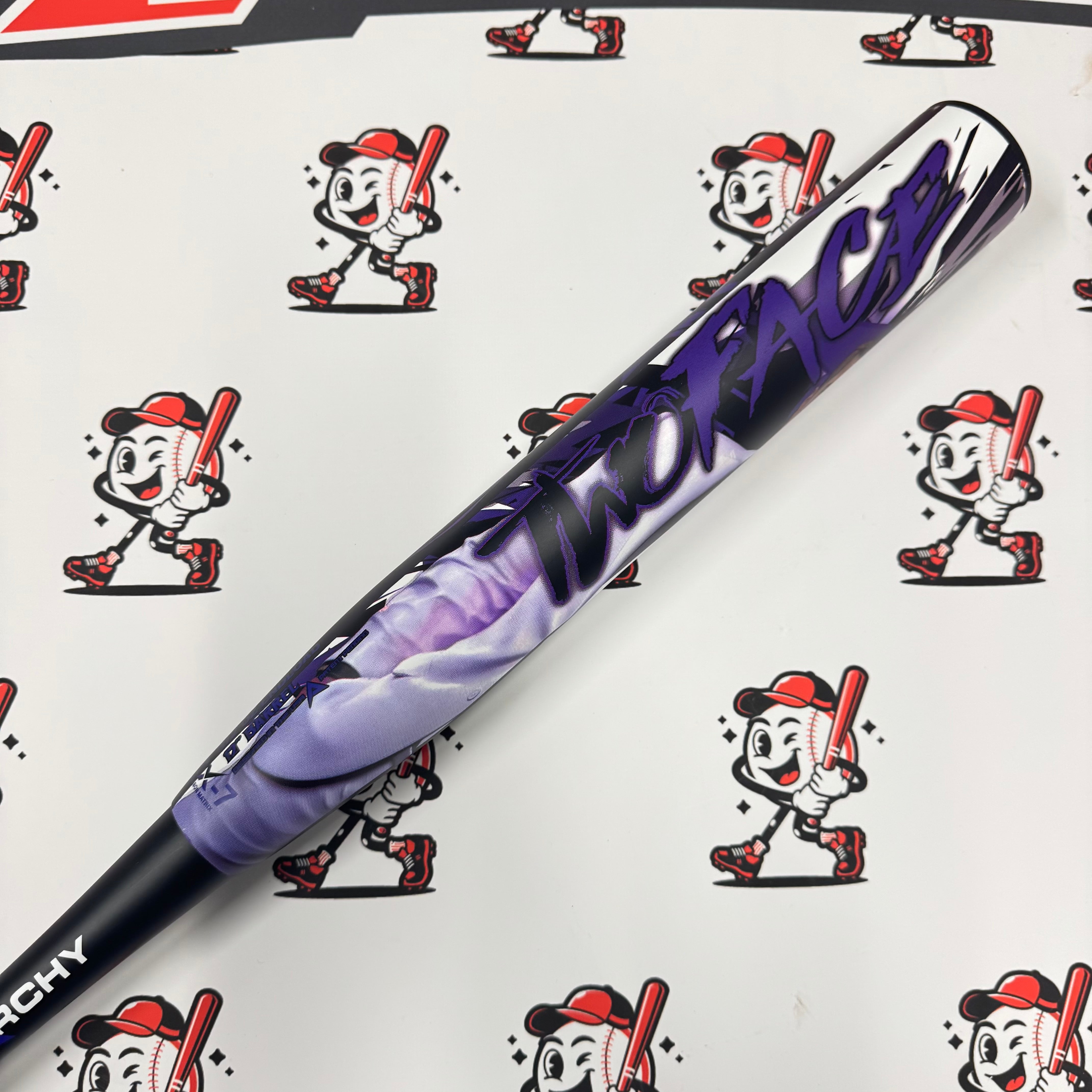 (AUCTION) NEW 2024 Anarchy Two Face End Load USSSA Slowpitch Softball Bat ASPTWO24U (26oz)