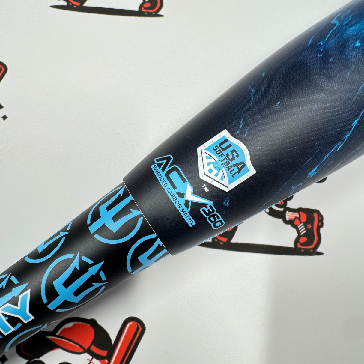 (AUCTION) 2025 Anarchy Poseidon ACX-360 Balanced USA/ASA Slowpitch Softball Bat ASPPOS25A (27oz)