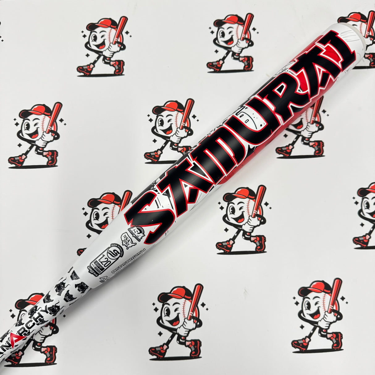 (AUCTION) 2025 Anarchy Samurai End Load USSSA Slowpitch Softball Bat ASPSAM25U (26oz)