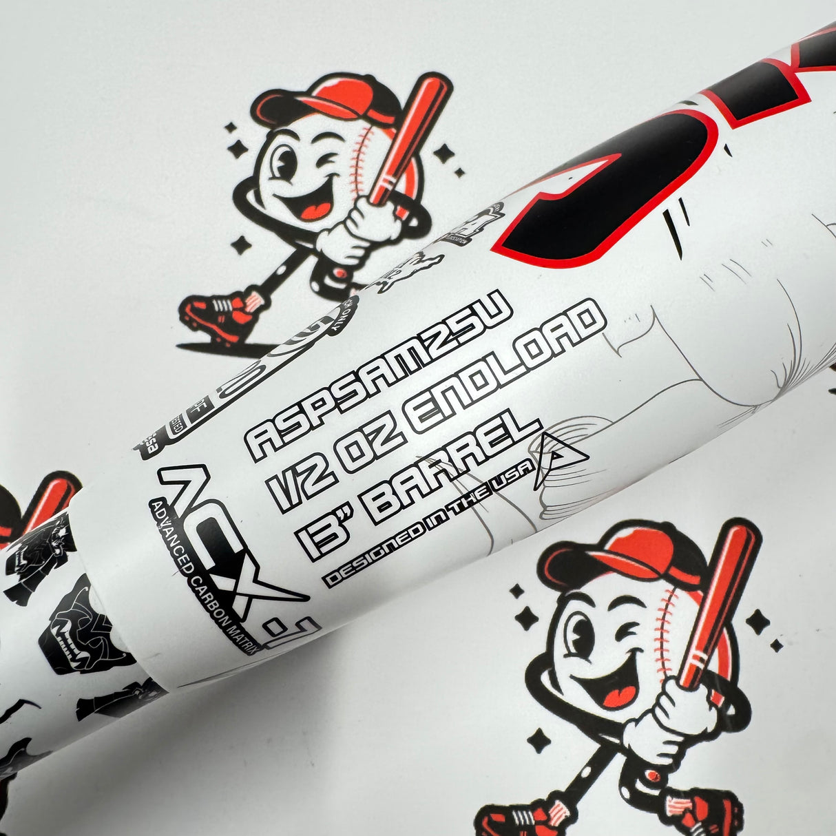 (AUCTION) 2025 Anarchy Samurai End Load USSSA Slowpitch Softball Bat ASPSAM25U (26oz)