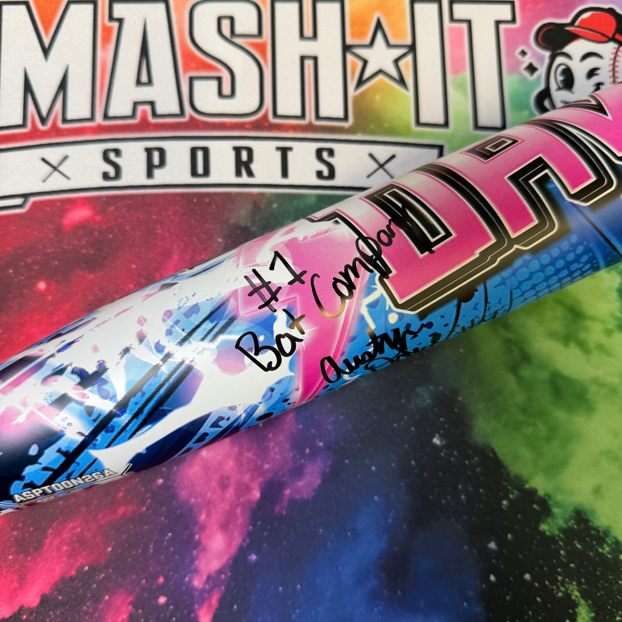 AUTOGRAPHED 2026 Anarchy Shock and Dawe Cartoon USA/ASA Inscribed #1 Bat Company (AUCTION)