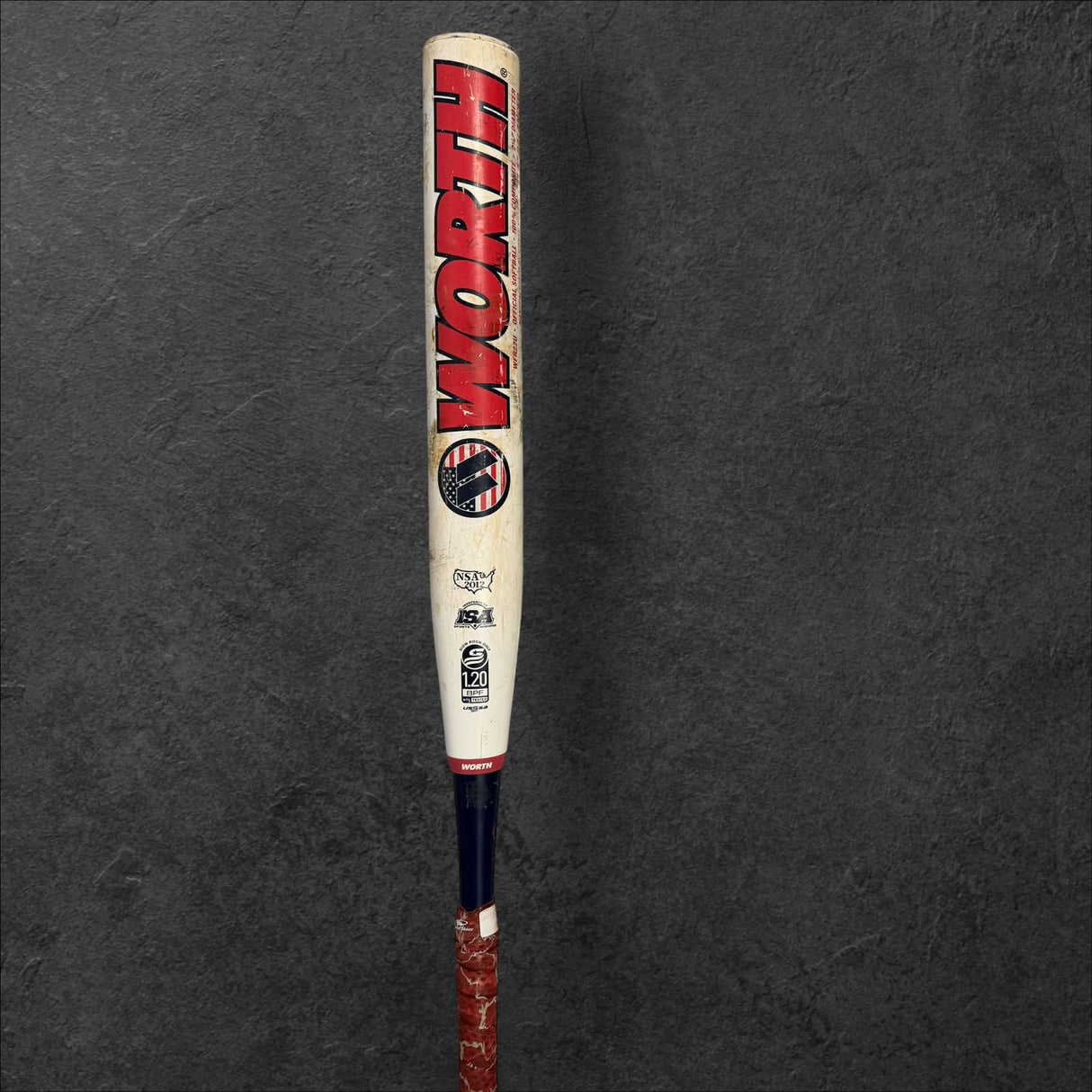 2022 Worth Freedom 13.5" Balanced USSSA Slowpitch Softball Bat WFR22U [USED-UB266] 27oz