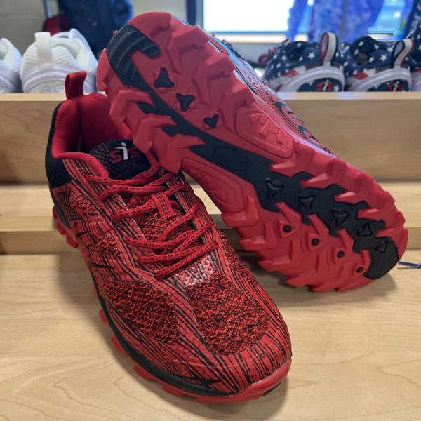 SIS X Lite II Turf Shoes - Red - Smash It Sports