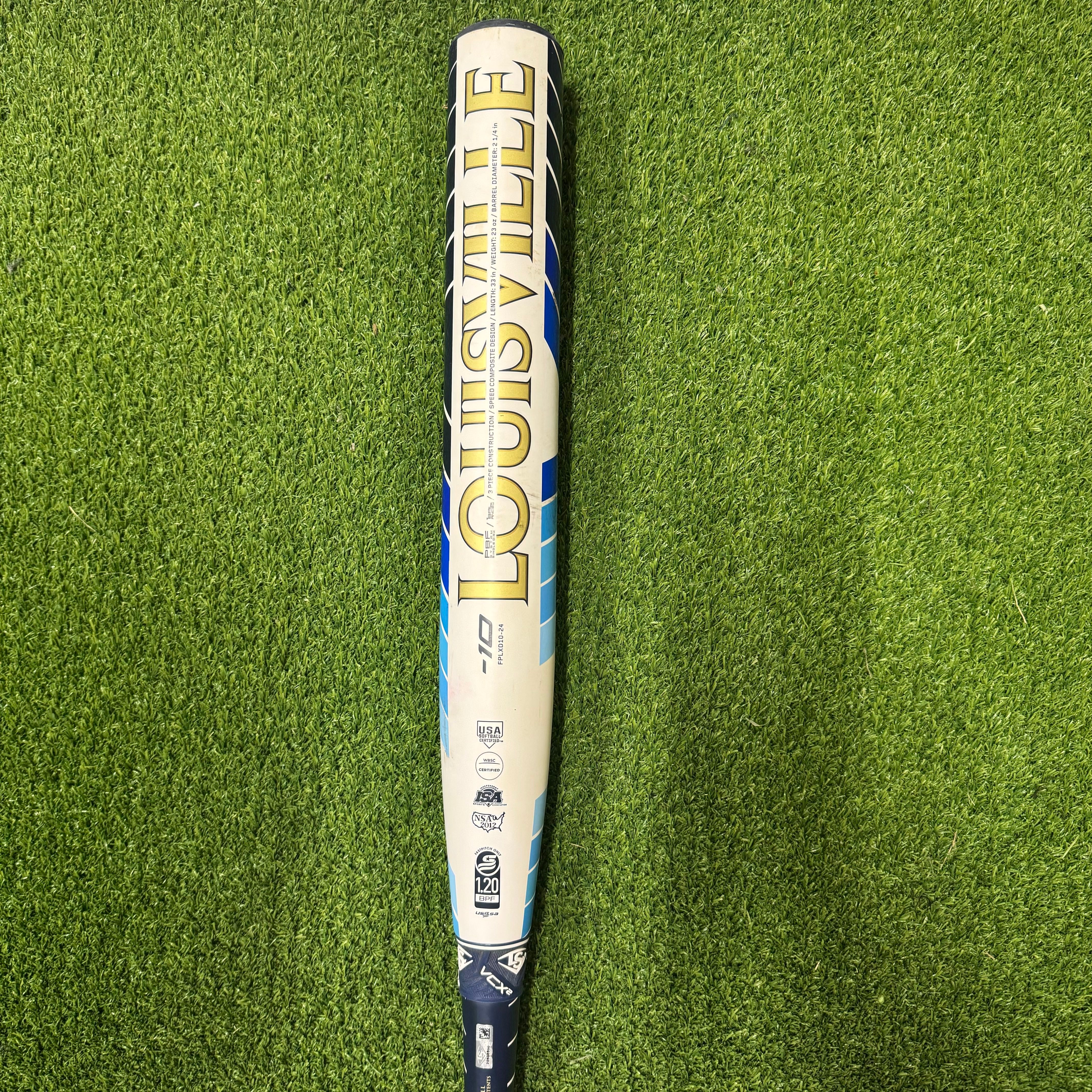 2024 Louisville Slugger LXT -10 USA/USSSA Fastpitch Softball Bat - FPLXD10-24 33/23 [USED-UB31]