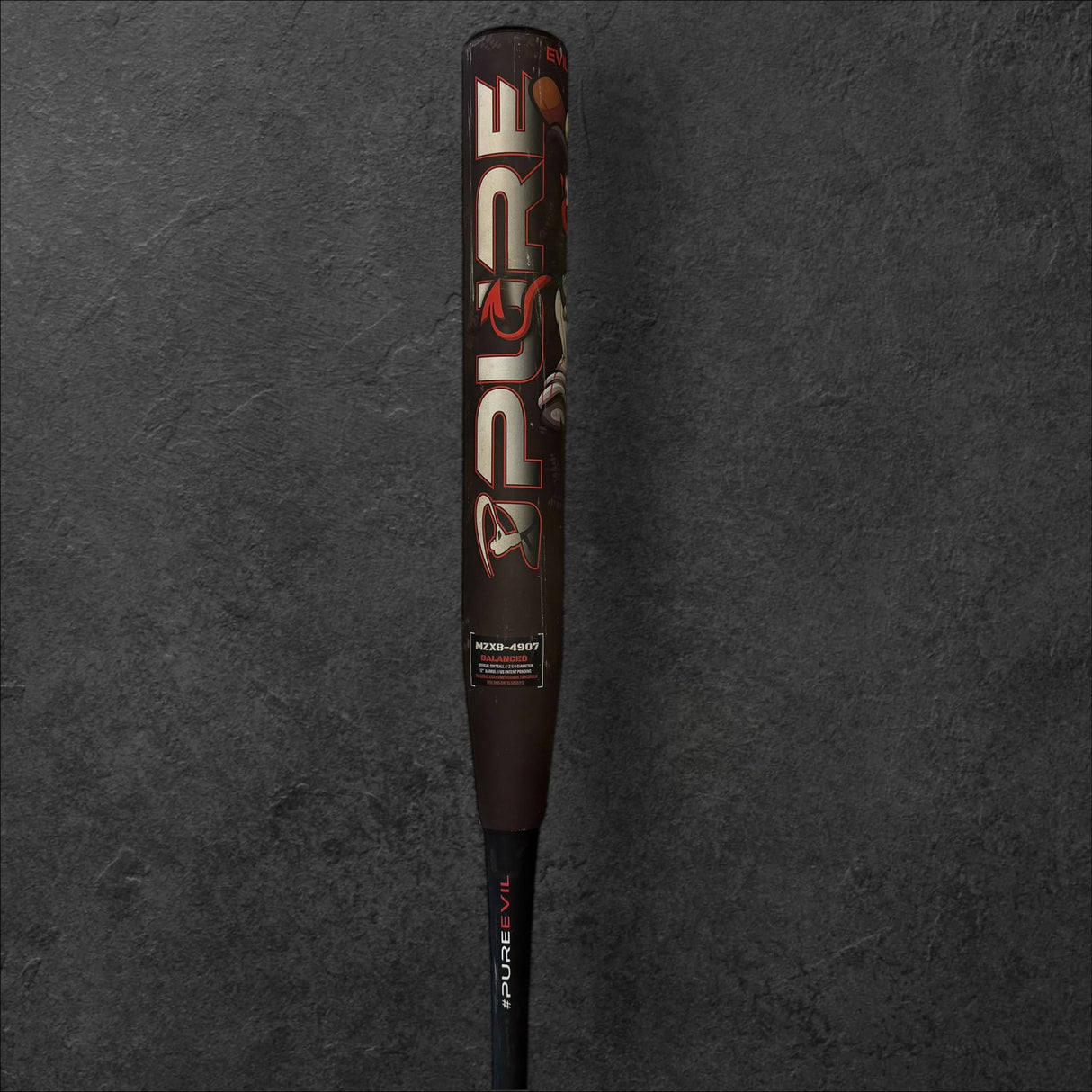 Pure Evil Diablo Balanced USA/ASA Slowpitch Softball Bat - [USED-UB348] 25oz