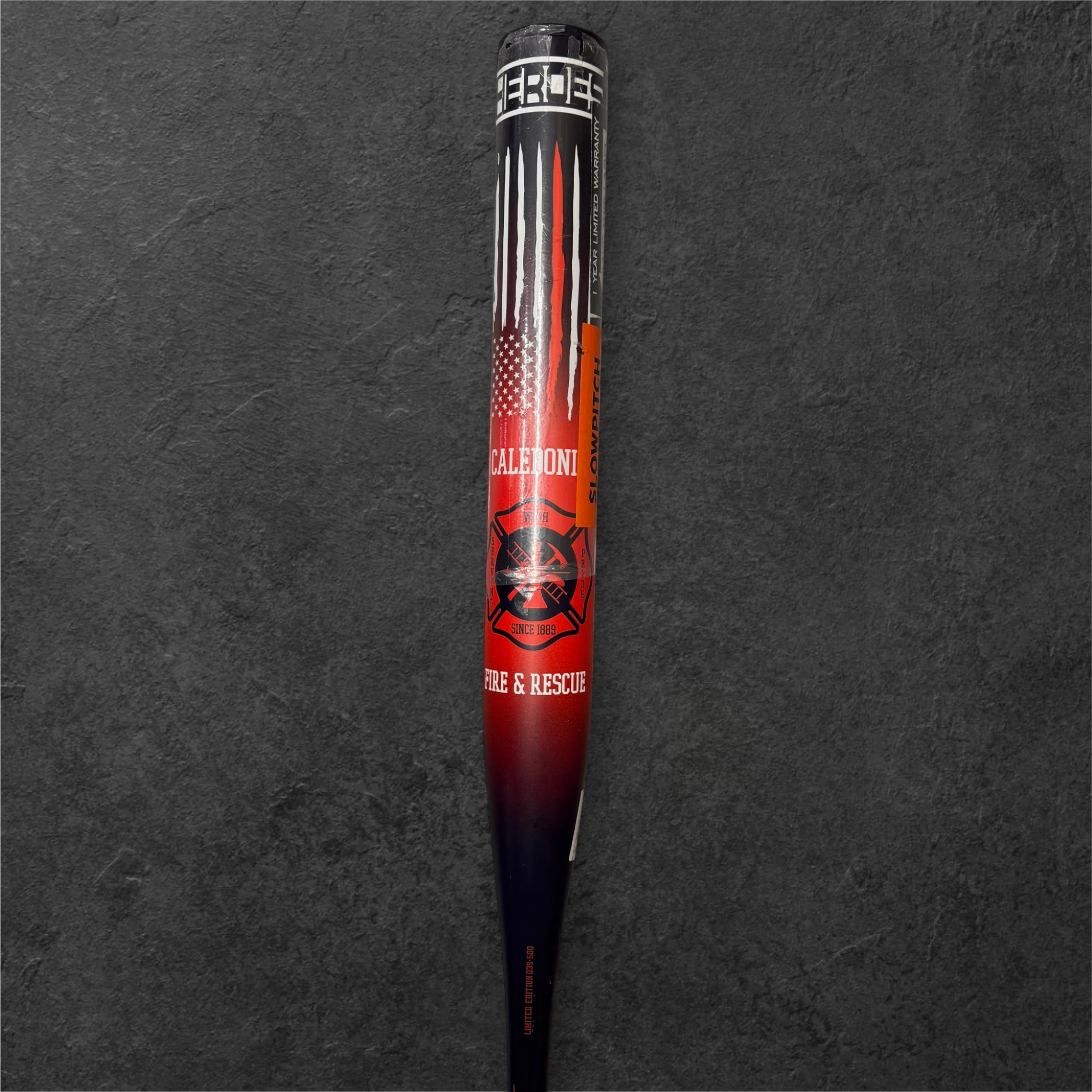 2025 Miken HEROES Caledonia Fire Balanced 1-Piece USSSA Slowpitch Softball Bat - MSU5HERO1B [USED-UB377] 25oz