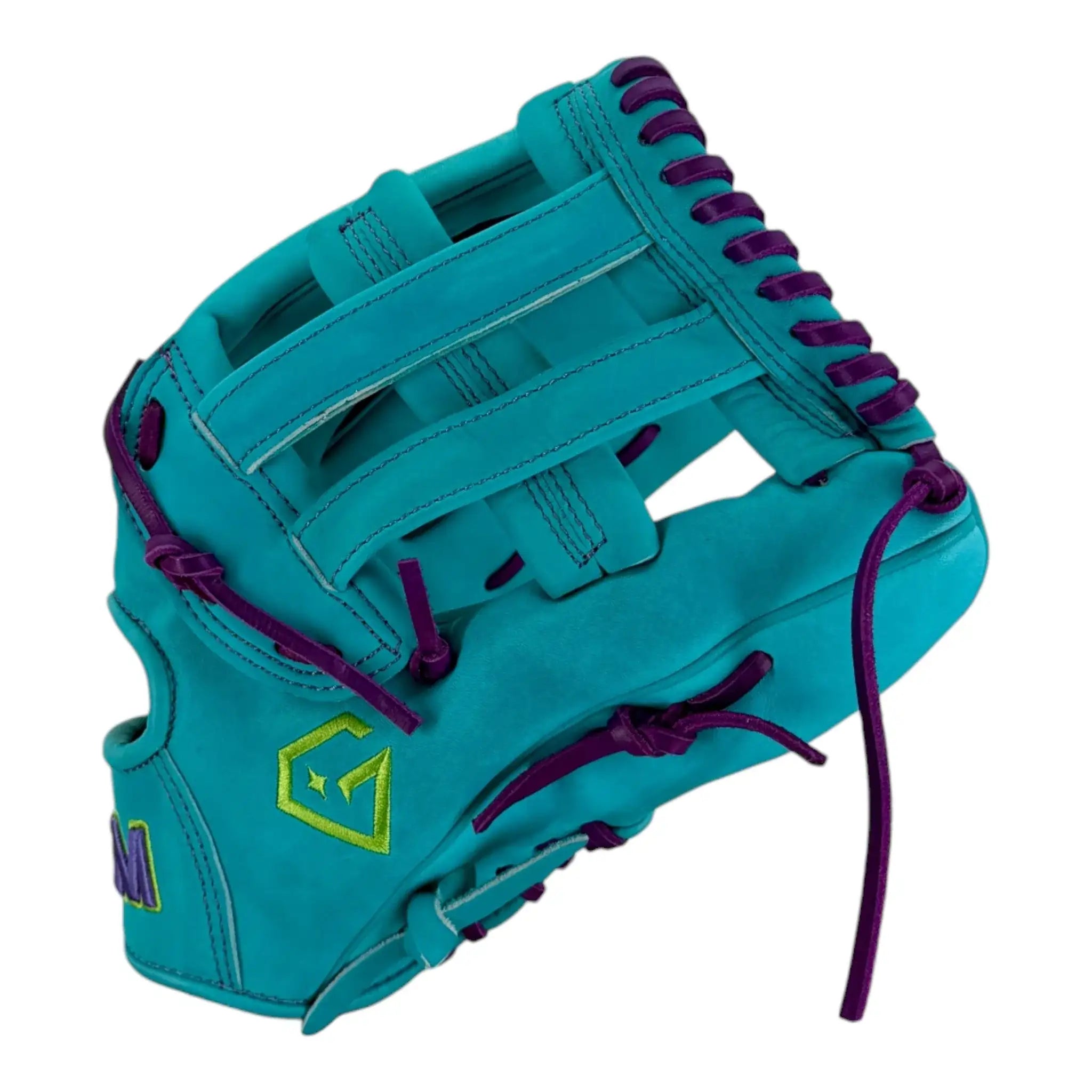 Gem Gloves Softball Fielding Glove - GEM129 Electric Venom