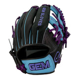Gem Gloves Average Dudes Signature Model Baseball Fielding Glove - GEM144 Purple Reign