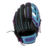 Gem Gloves Average Dudes Signature Model Softball Fielding Glove - GEM144 Purple Reign