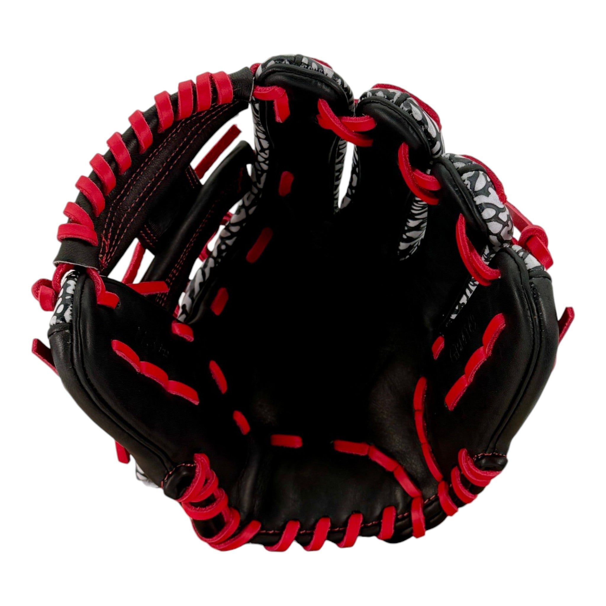 Gem Gloves Baseball Fielding Glove - GEM149 Crimson Elephant – Product View | Smash It Sports | leather, kip, pro