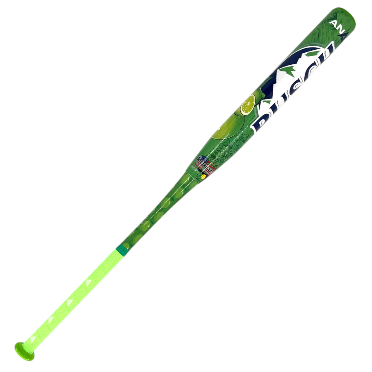 2026 Anarchy Busch Lime 2-Piece End Loaded USA/ASA Slowpitch Softball Bat ASPMCQL26A