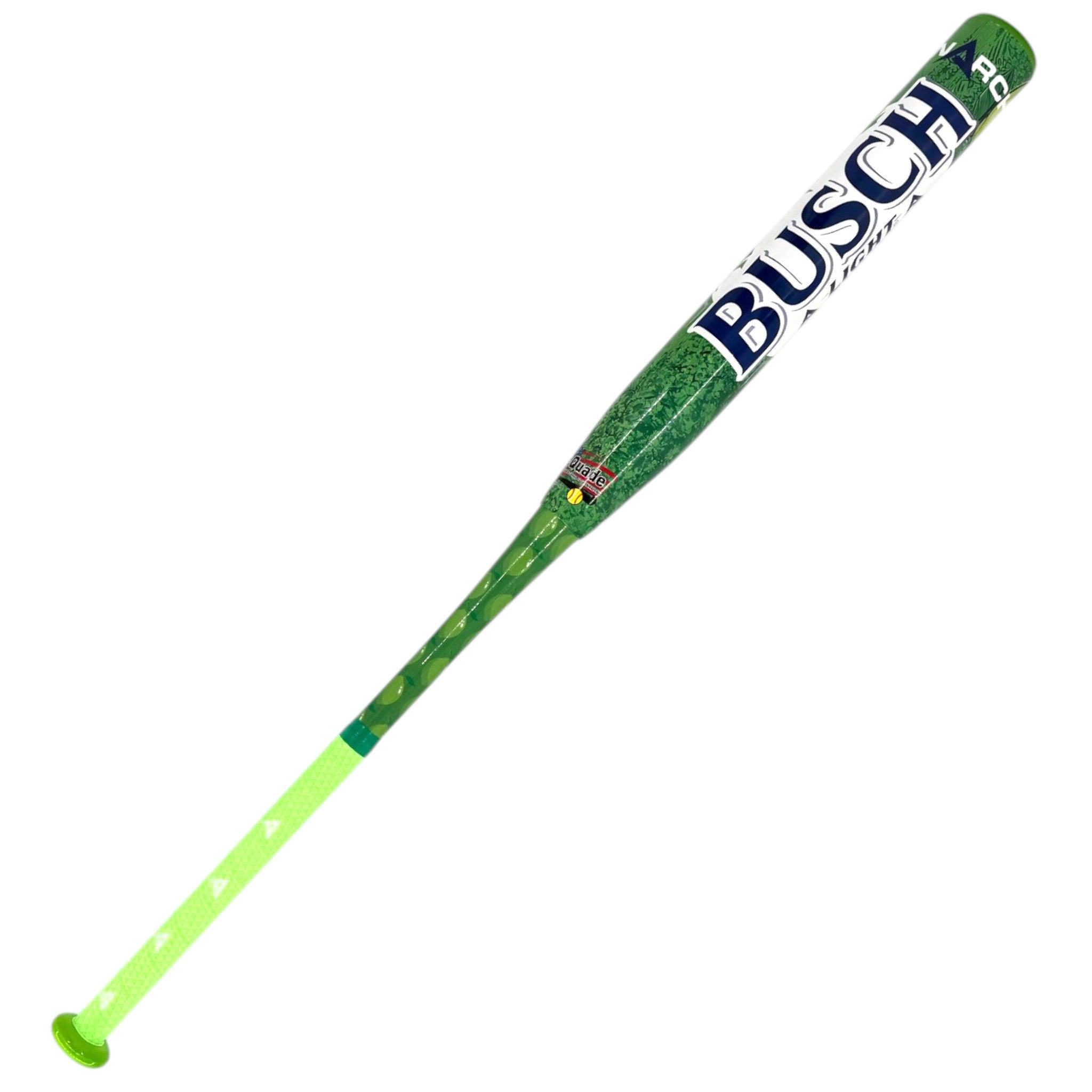2026 Anarchy Busch Lime 2-Piece End Loaded USSSA Slowpitch Softball Bat ASPMCQL26U