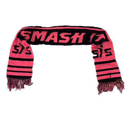 Smash It Sports Reversible Winter Scarf- Black/Pink