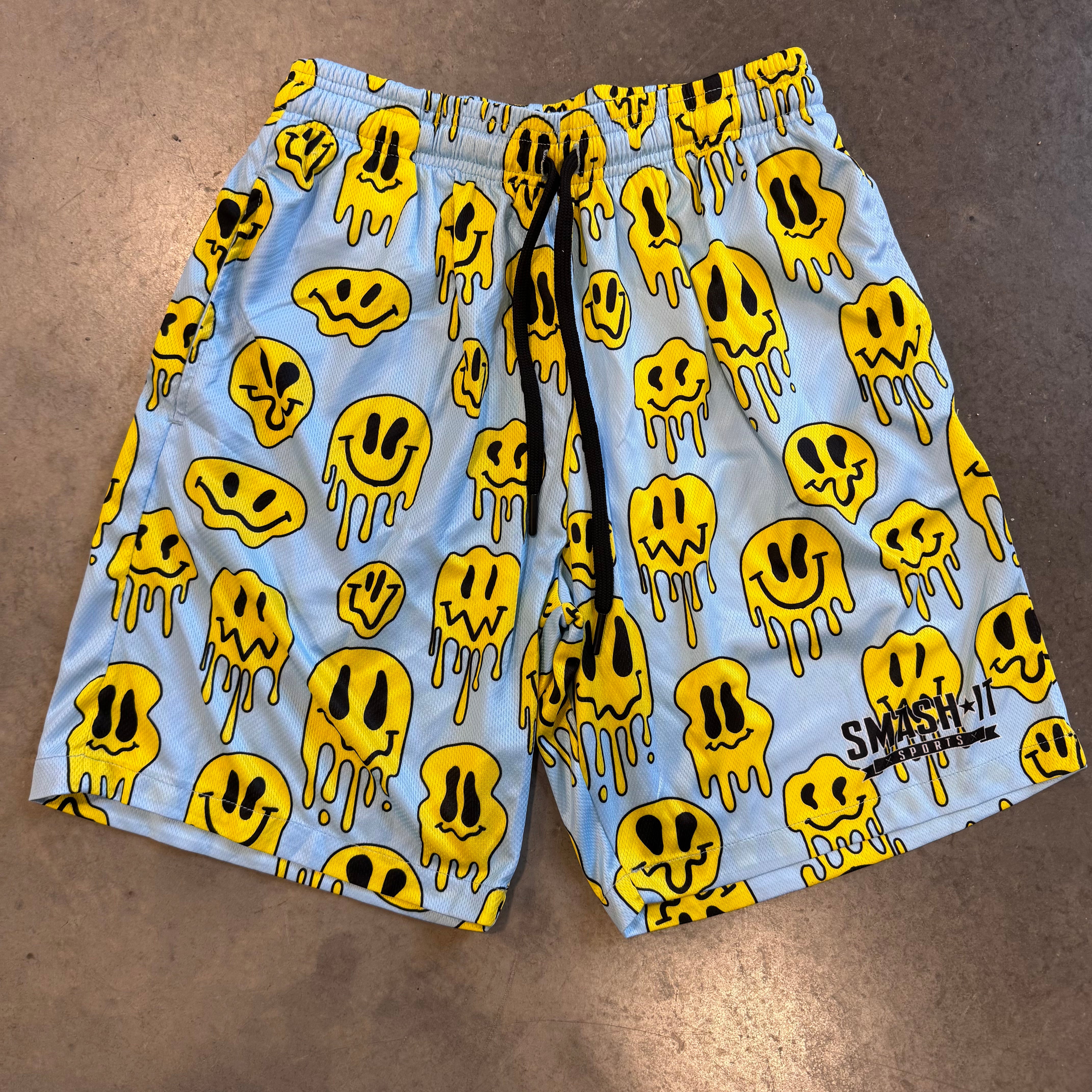 Smash It Sports Mesh Shorts - Smiley Carolina