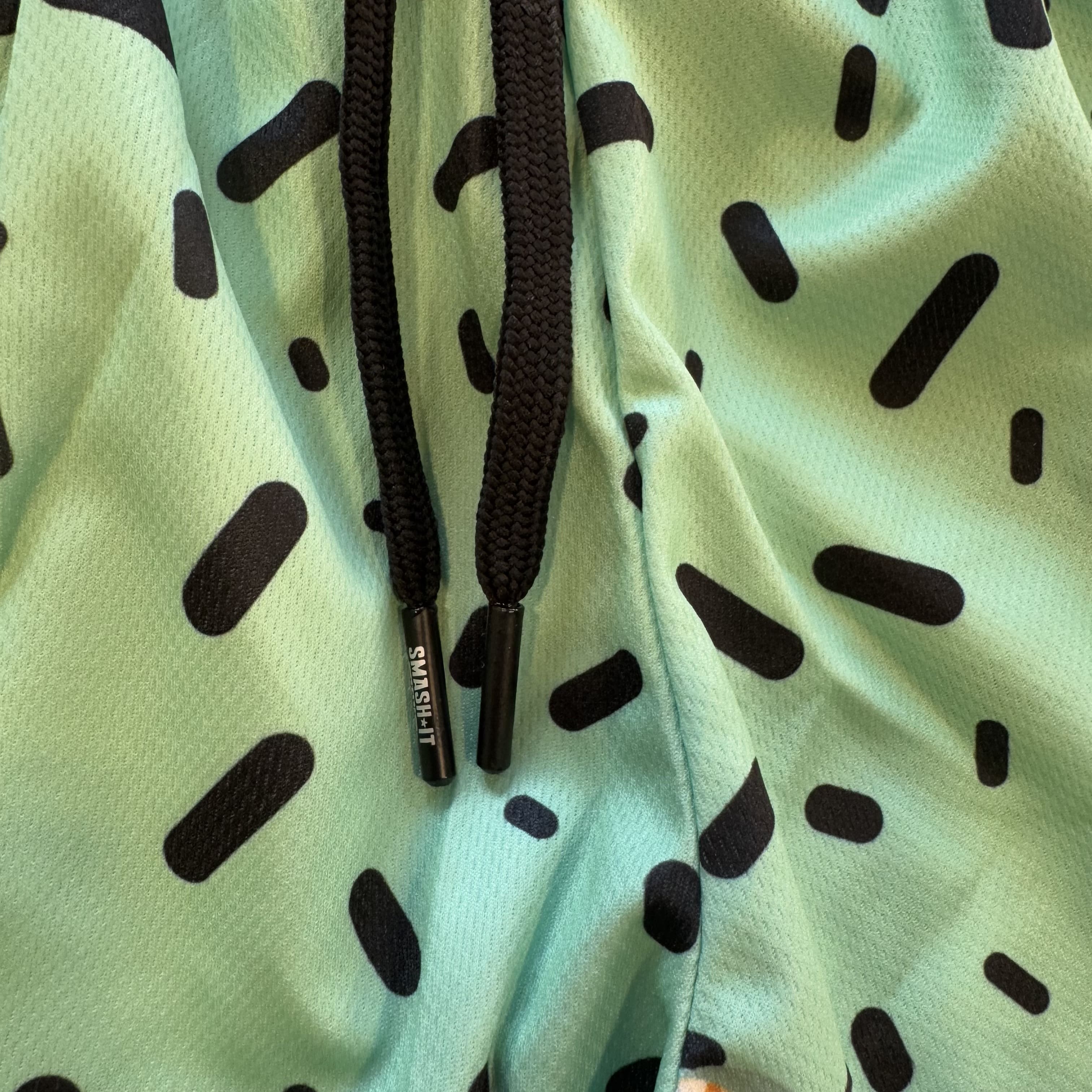 Smash It Sports Mesh Shorts - Ice Cream Drip Mint Chocolate Chip