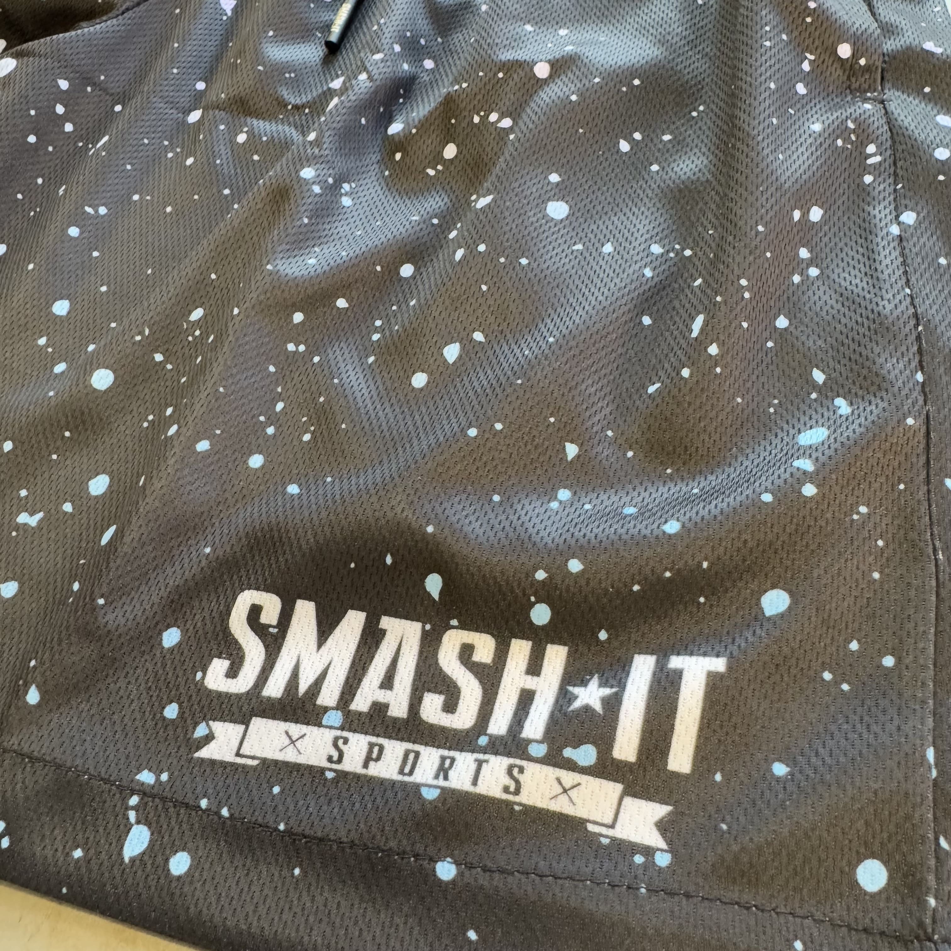 Smash It Sports Mesh Shorts - Splatter Galaxy