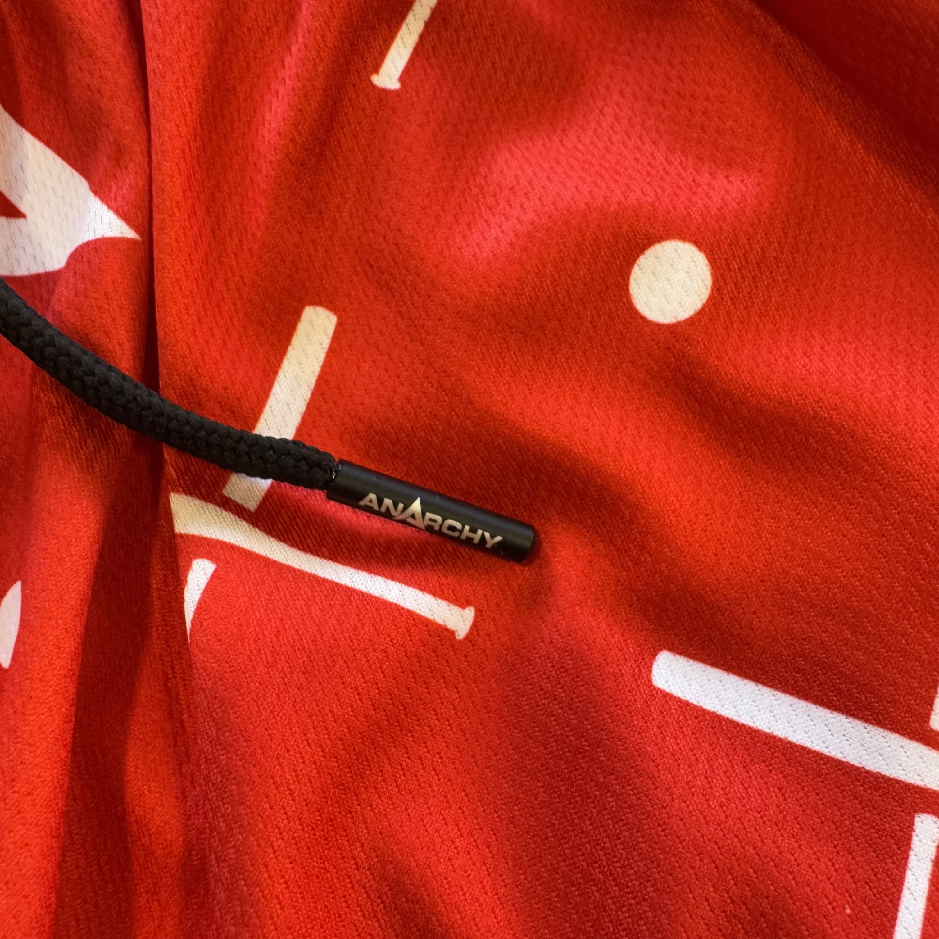 Anarchy Mesh Shorts - Red/White