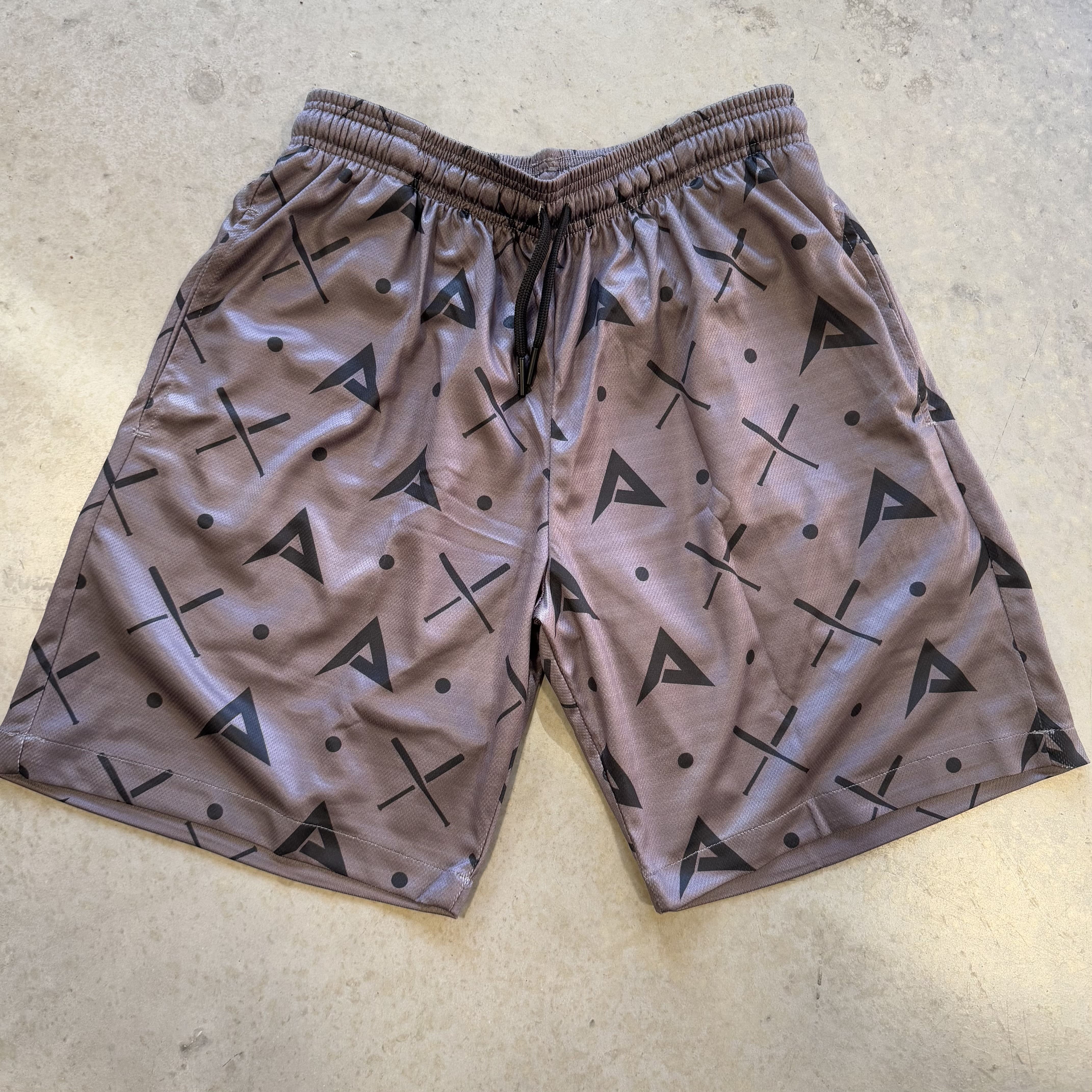 Anarchy Mesh Shorts - Charcoal/Black