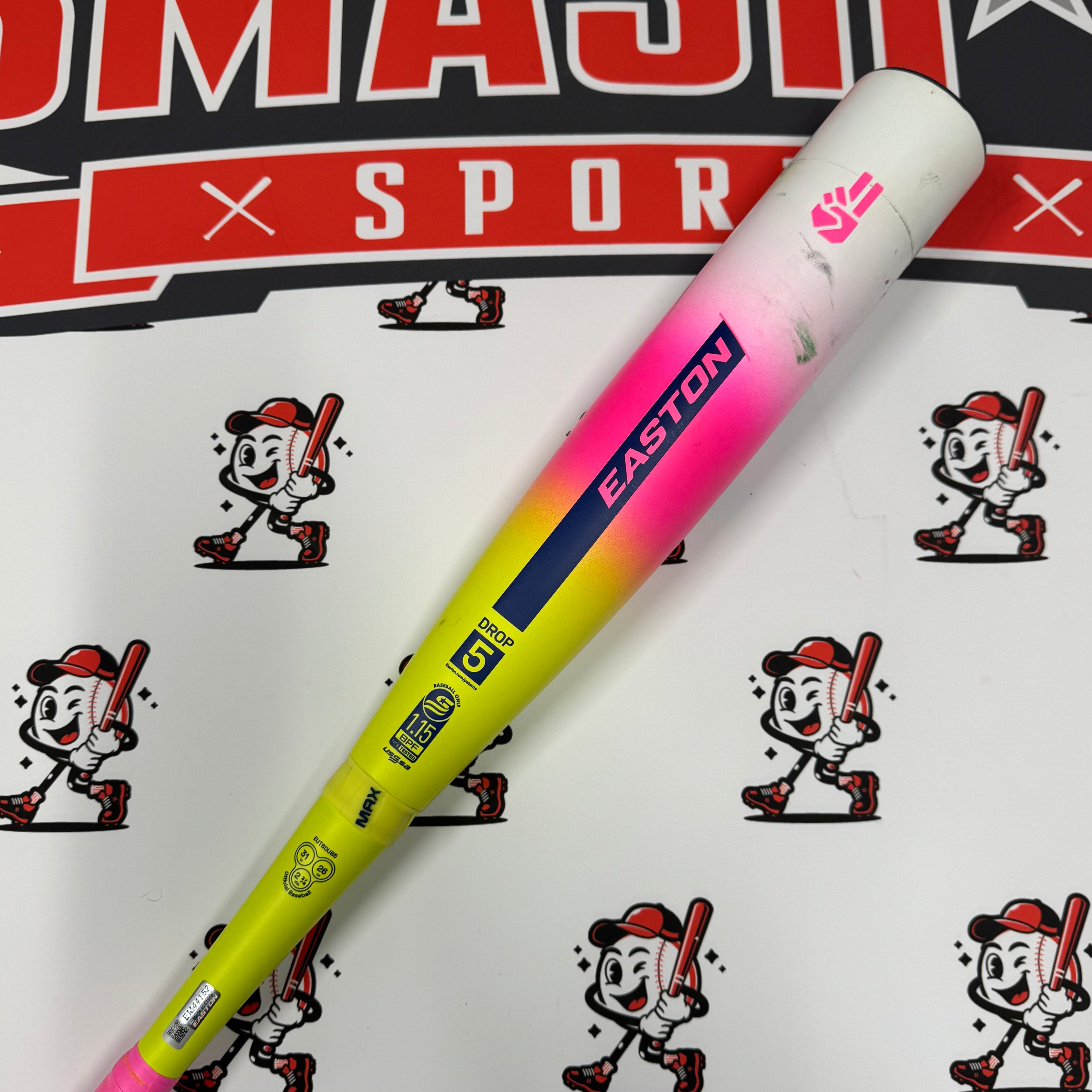 (AUCTION) USED 2026 Easton Dub -5 USSSA Baseball Bat - EUT6DUB5 (31/26oz)
