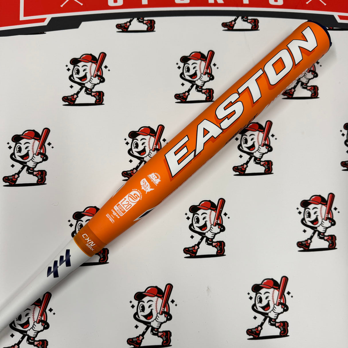 (AUCTION) NEW NO WRAPPER Easton Helmer 12.5" 2pc Loaded USSSA Slowpitch Softball Bat SP23BHL (26oz)