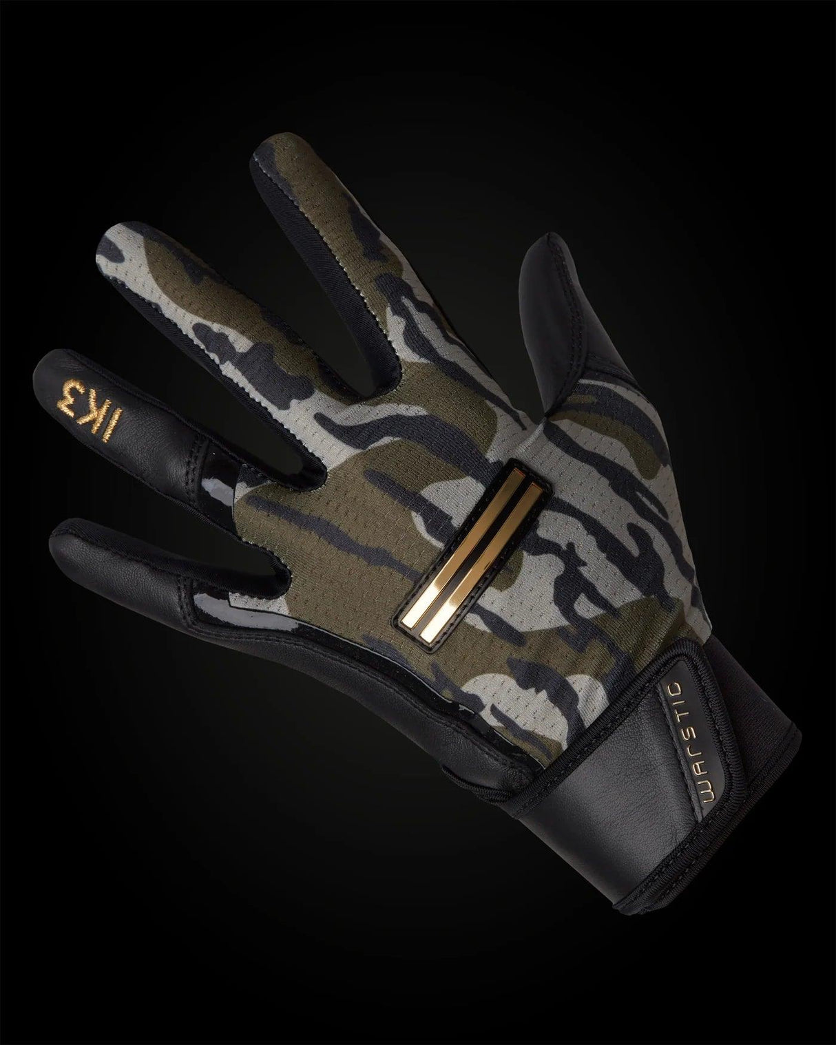 Warstic IK3 Pro Short Cuff Batting Gloves "Mossy Oak"