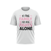 Breast Cancer Awareness Short Sleeve Shirt - No One Fights Alone