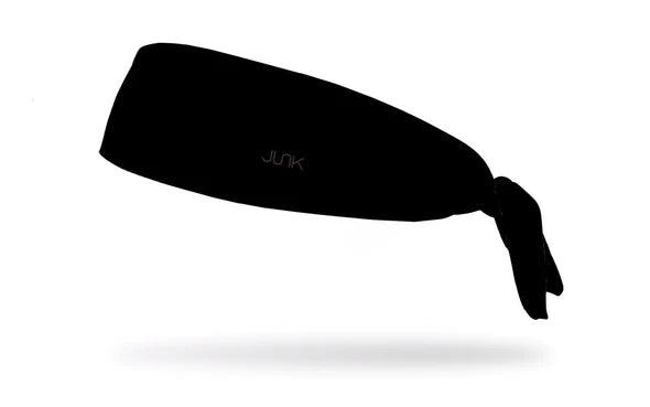 Junk Headband Jet Black - Flex Tie - Smash It Sports