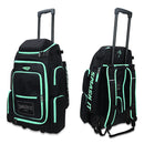 2025 Smash Ops Lil’ Guerrilla Hybrid Roller/Bat Pack Bag - Black/Mint