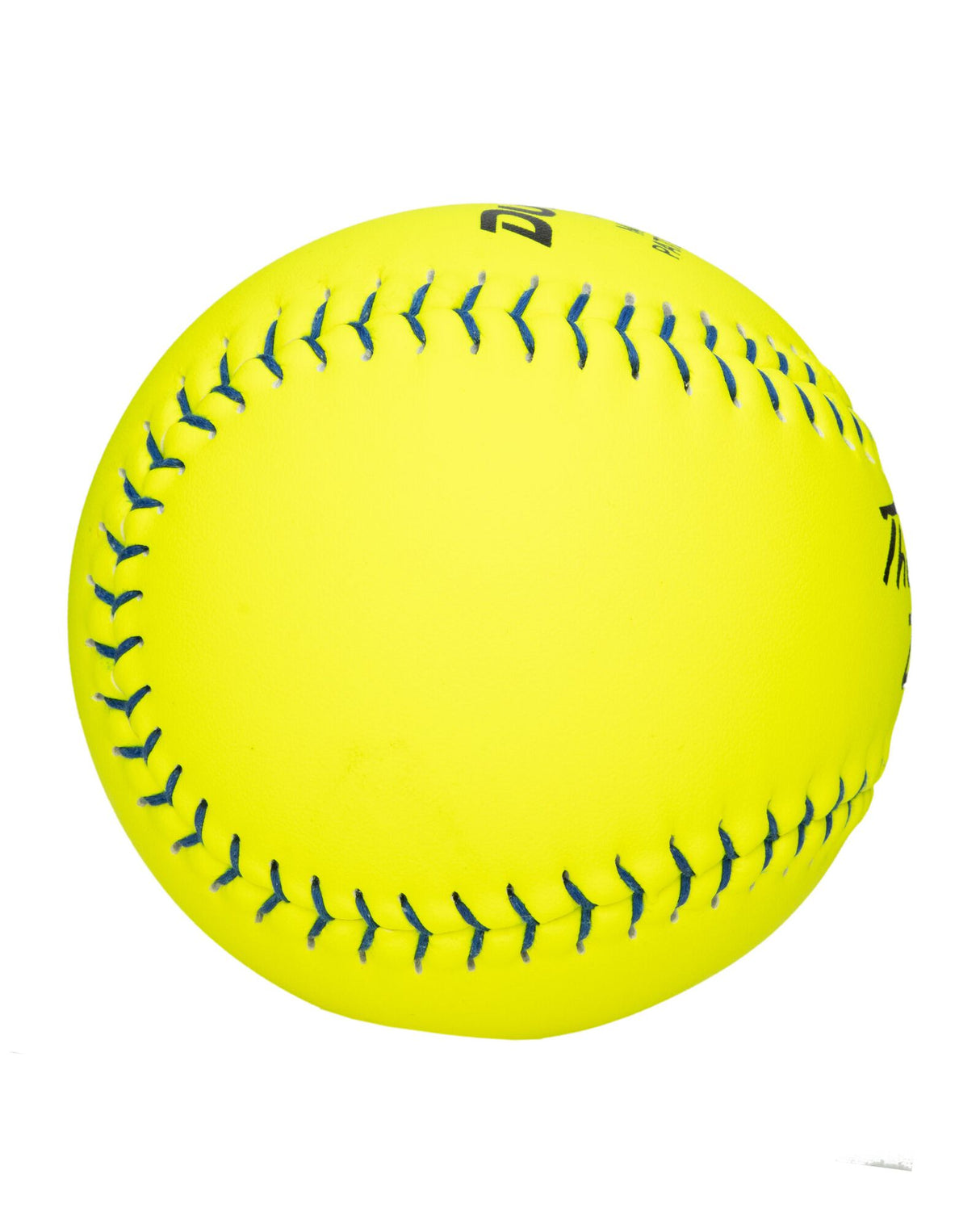 Dudley Thunder ZN Blue Stitch Hardcore 44/375 12" Slowpitch Softballs - 412HBN