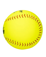 Dudley Thunder ZN Red Stitch Hardcore 52/300 12" Slowpitch Softballs - 4A12HN