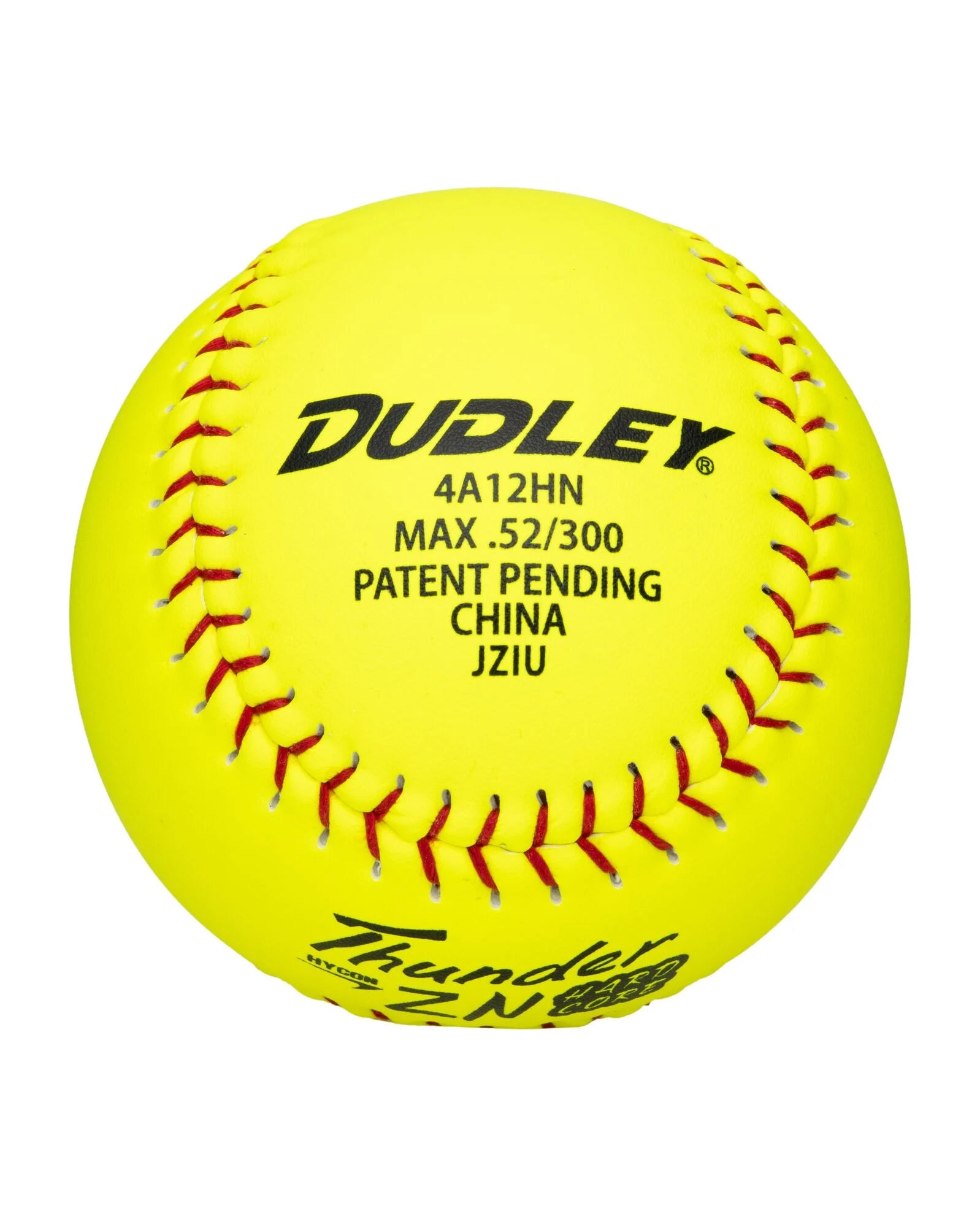 Dudley Thunder ZN Red Stitch Hardcore 52/300 12