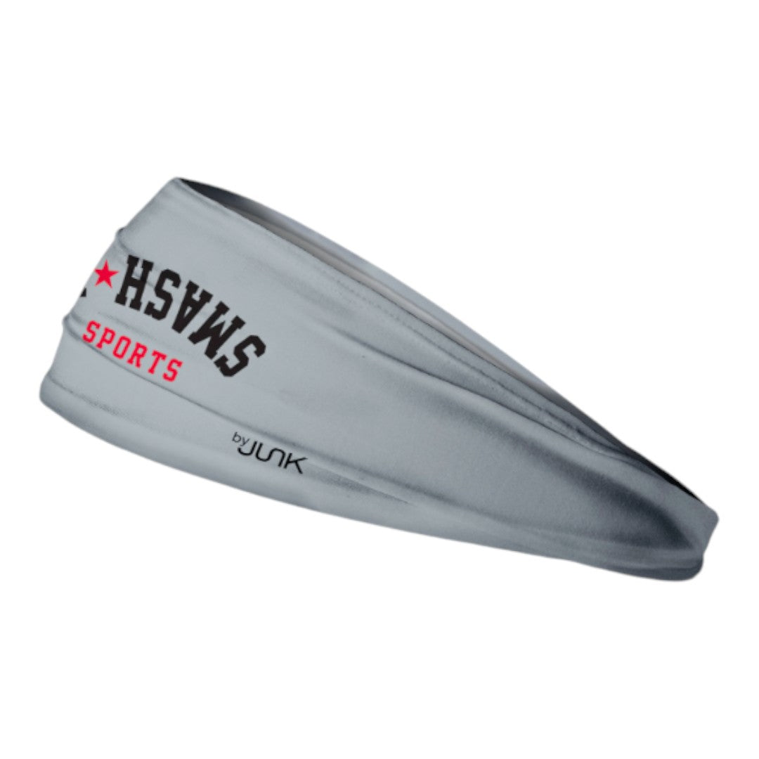 Junk x Smash It Sports Big Bang Lite Headband - Grey/Black/Red