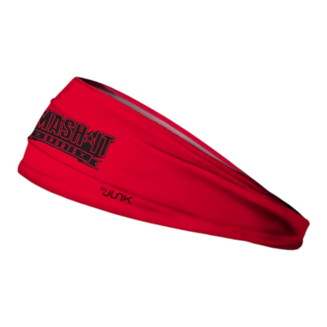 Junk x Smash It Sports Big Bang Lite Headband - True Red