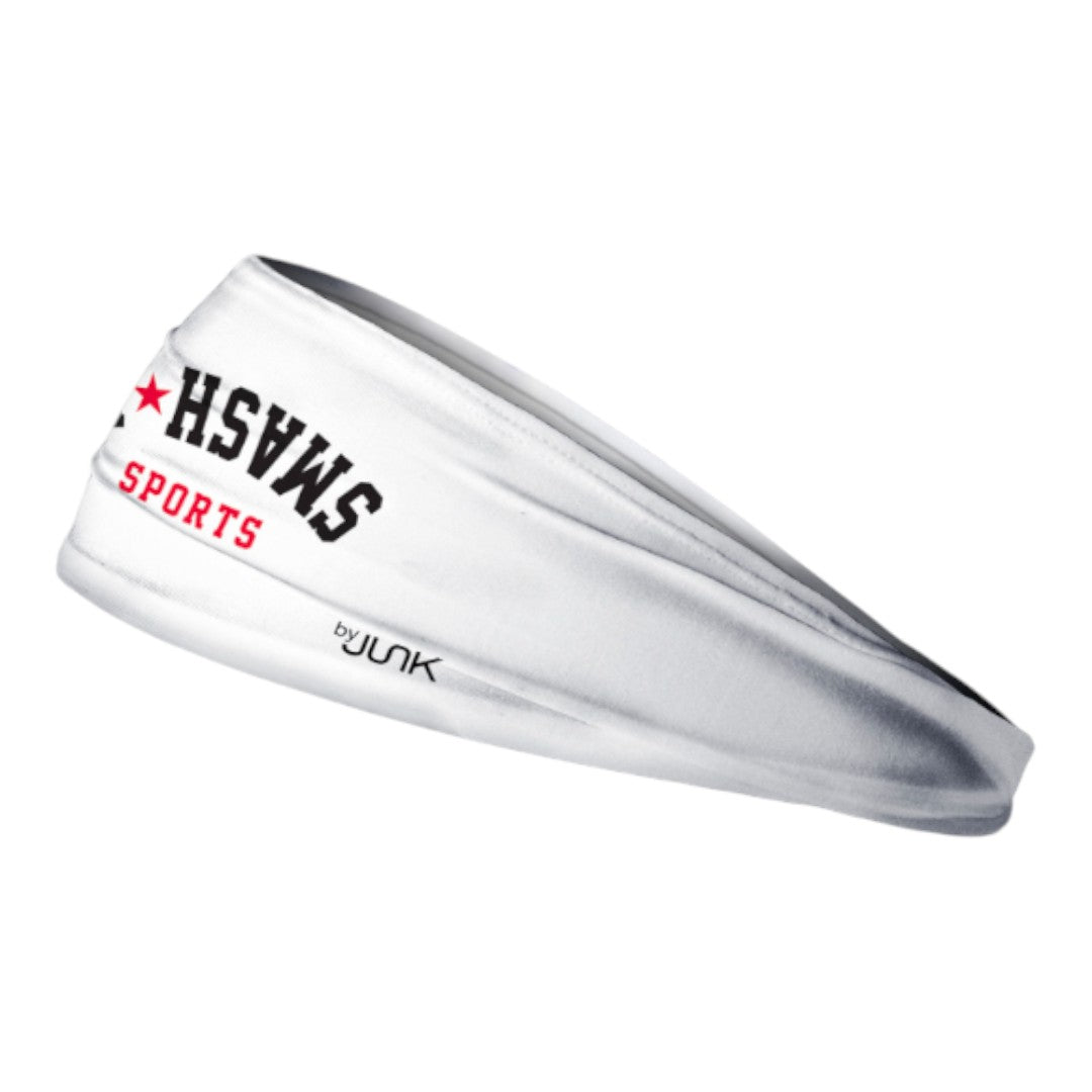 Junk x Smash It Sports Big Bang Lite Headband - White/Black/Red