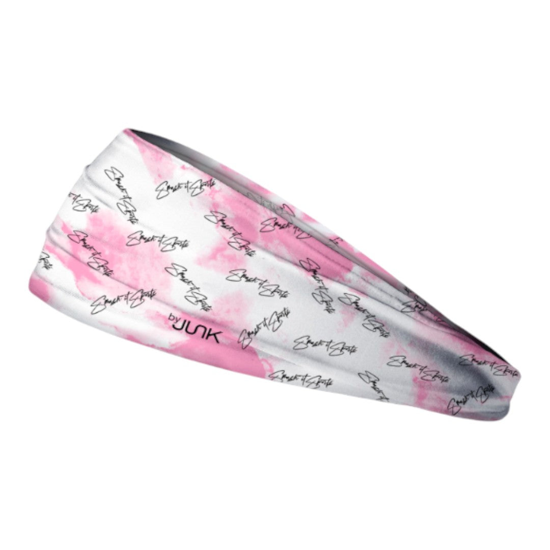 Junk x Smash It Sports Big Bang Lite Headband - Cumulus Ice Pink