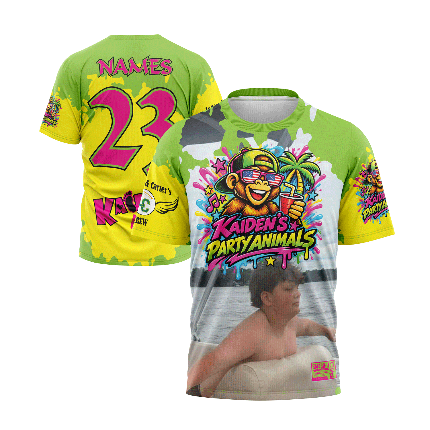Kaiden Kares Team Jersey - Kaiden's Party Animals