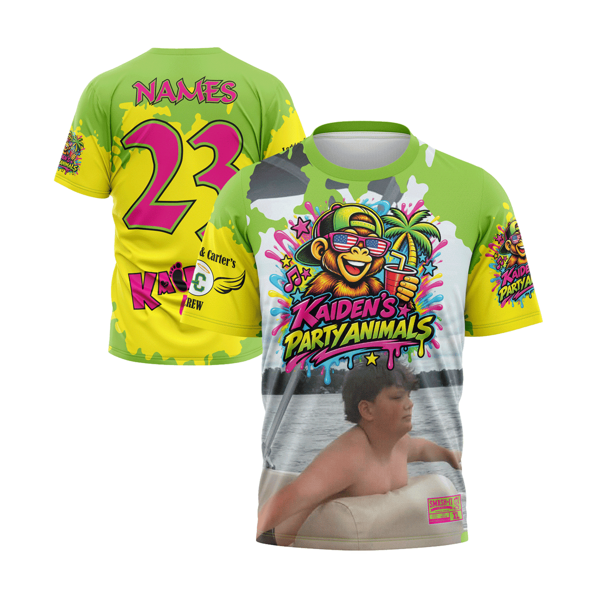 Kaiden Kares Team Jersey - Kaiden's Party Animals