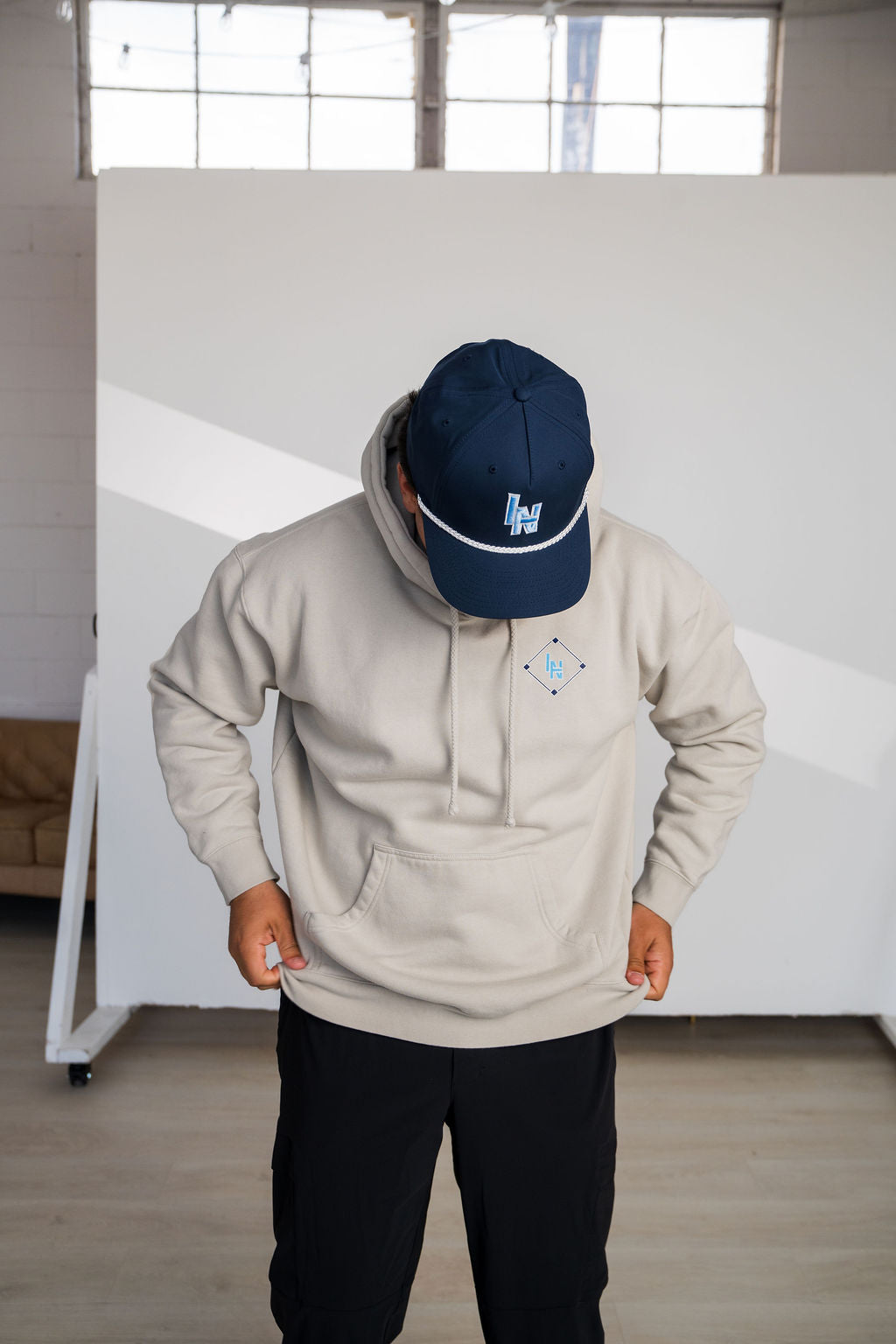 League Night Heroes Hoodie - Smoke