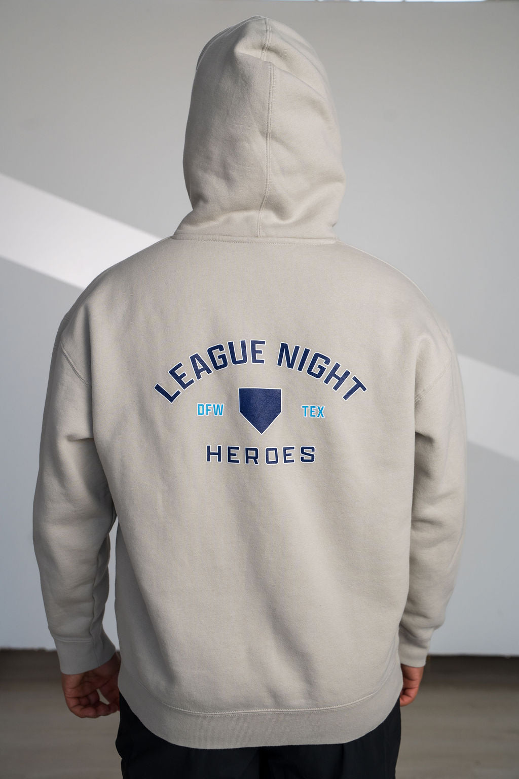 League Night Heroes Hoodie - Smoke