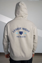 League Night Heroes Hoodie - Smoke