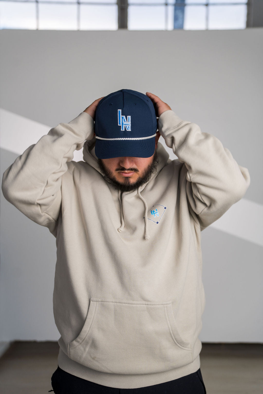 League Night Heroes Hoodie - Smoke