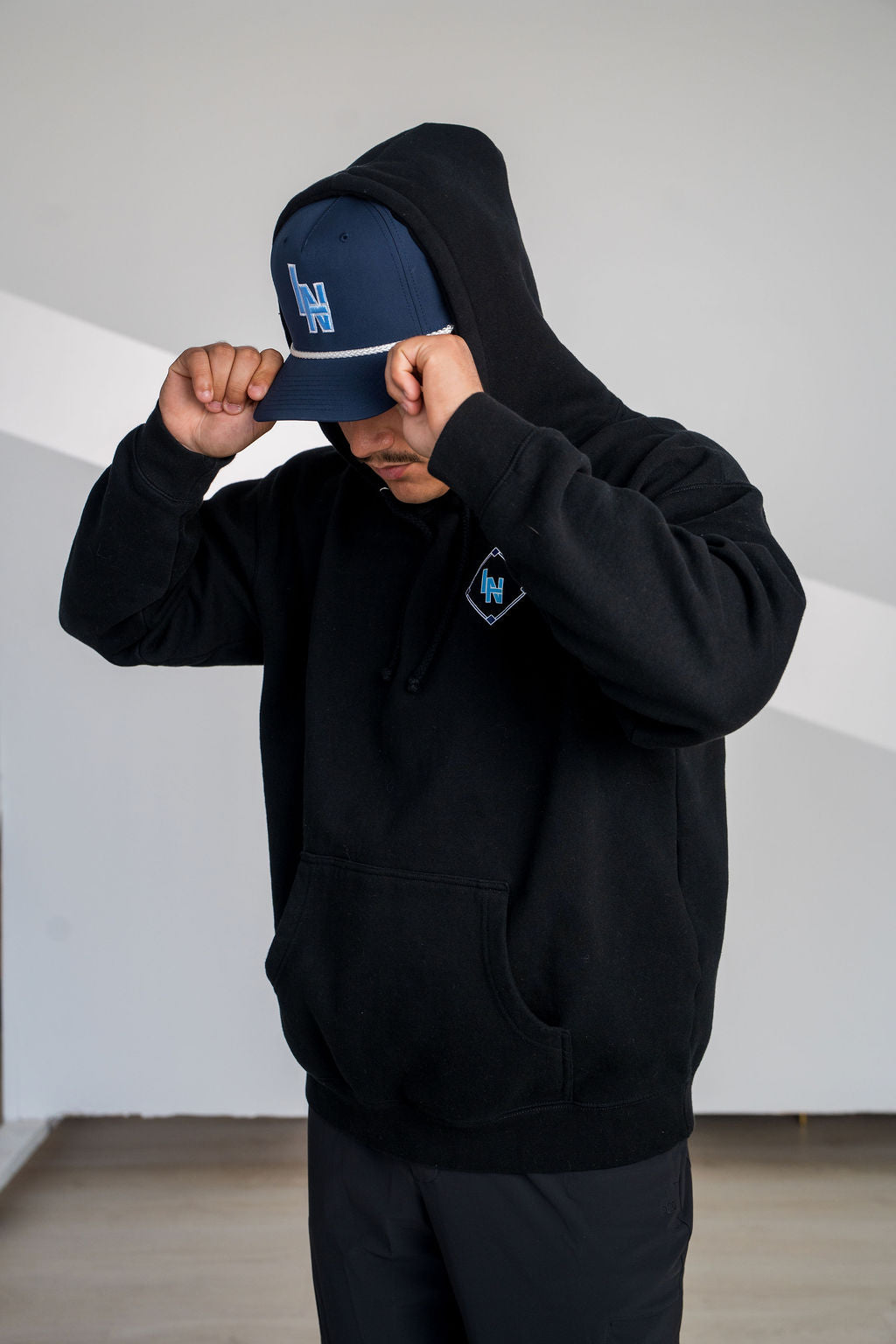 League Night Heroes Hoodie - Black