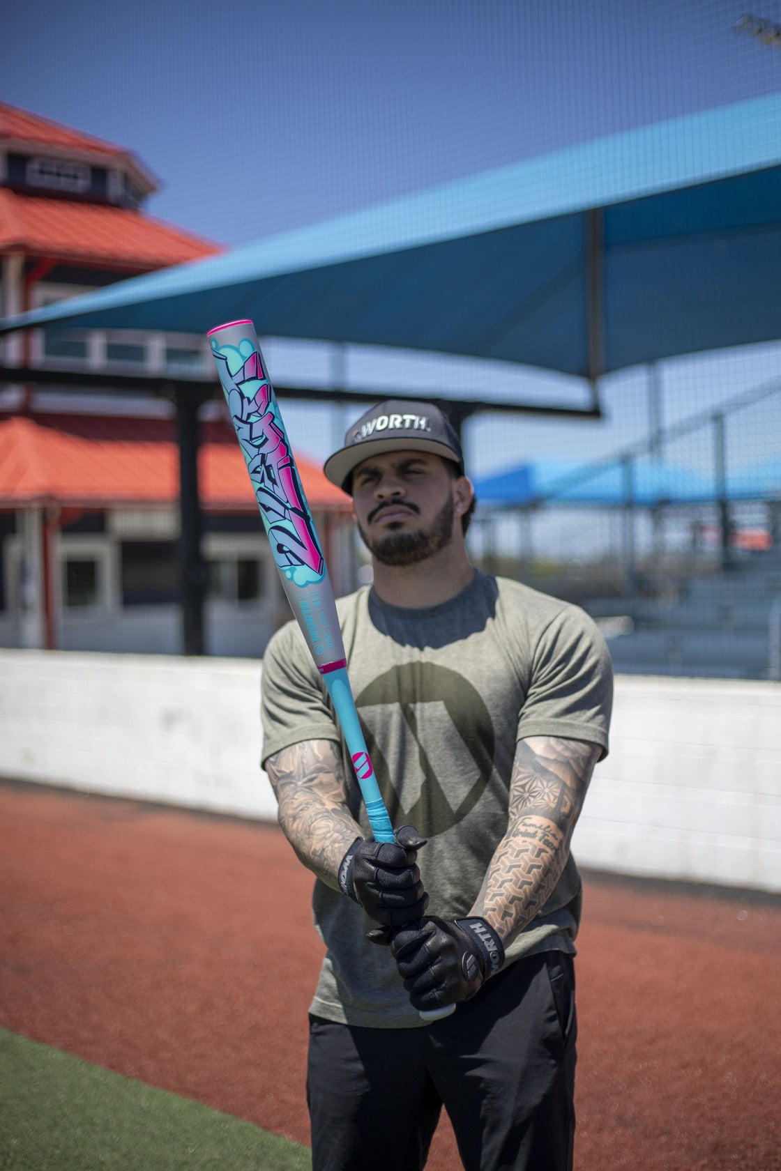 2026 Worth 2 Legit XL 2-Piece USSSA Slowpitch Softball Bat - WSU62LL - lifestyle photo (3 of 8)